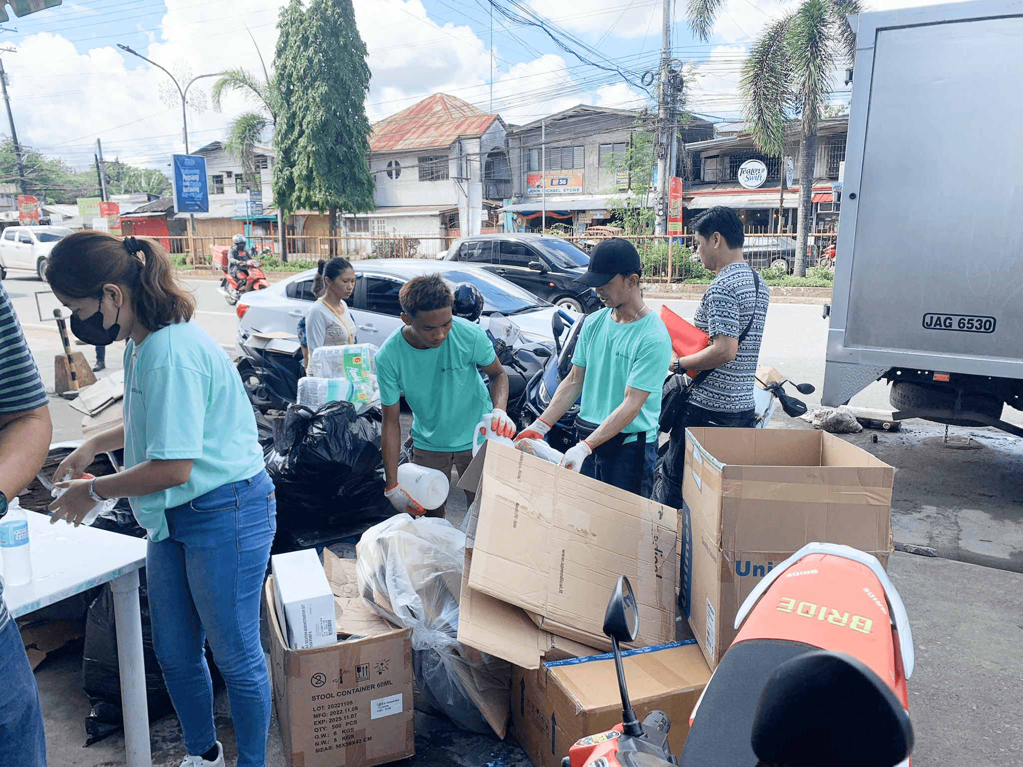 ScrapCycle Team Hauling